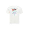 Men's Nike Logo Alphabet Breathable Printing Short Sleeve White T-Shirt DA1490-101