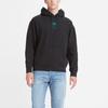 Levis Solid Logo Print Drawstring Hoodie Men hoodies Black 38479-0061