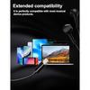 Wired Earphones Type-C Compatible iPhone 17 16 15 Pro Max HIFI Sound Quality Volume Control Comfortable Fit Microphone USB-C Canal Type Apple 17e Air