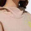 Adidas Neo Logo Print Loose Fit Hoodie Women Hoodies Pearl-Pink FU1053
