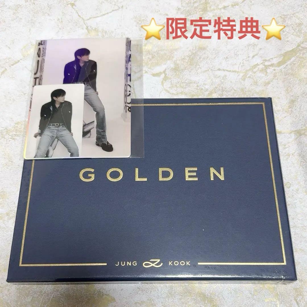 

[USED] Limited Edition BTS JUNGKOOK GOLDEN Jungkook Navy