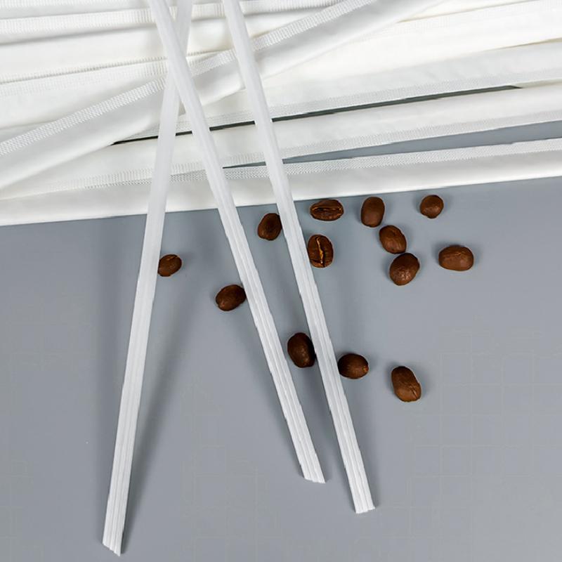 100Pcs Disposable Three Hole Coffee Straw Stirring Rod Both Hot And Cold Drinks Straw Independently Packaged