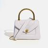 Handheld Small Square Bag, Genuine Leather Women's Bag, Crossbody Style, High-end Genuine Leather Bag