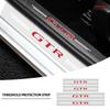 4pz Adesivo Soglia Auto Pellicola Trasparente Resistente ai Graffi Protettore Per Nissan Nismo GTR Juke Versa Almera Xterra Qashqai X-Trail Patrol Micra
