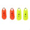 4pcs High Visibility Inflatable Swim Buoy Tow Float Dry Bag for Wild and Swimming Kayaking Fishing