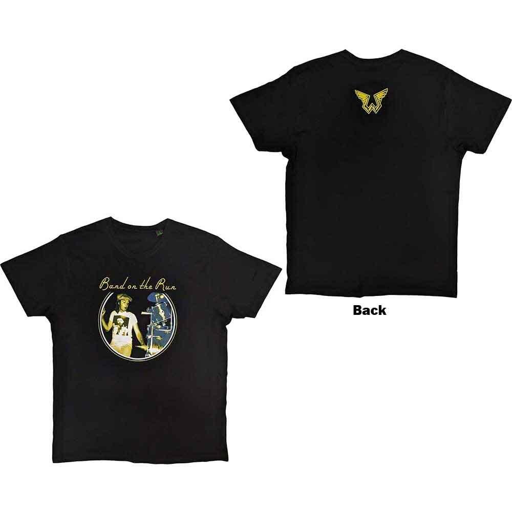 

Paul McCartney Band On The Run Paul T-Shirt Black New Unisex T-Shirt S