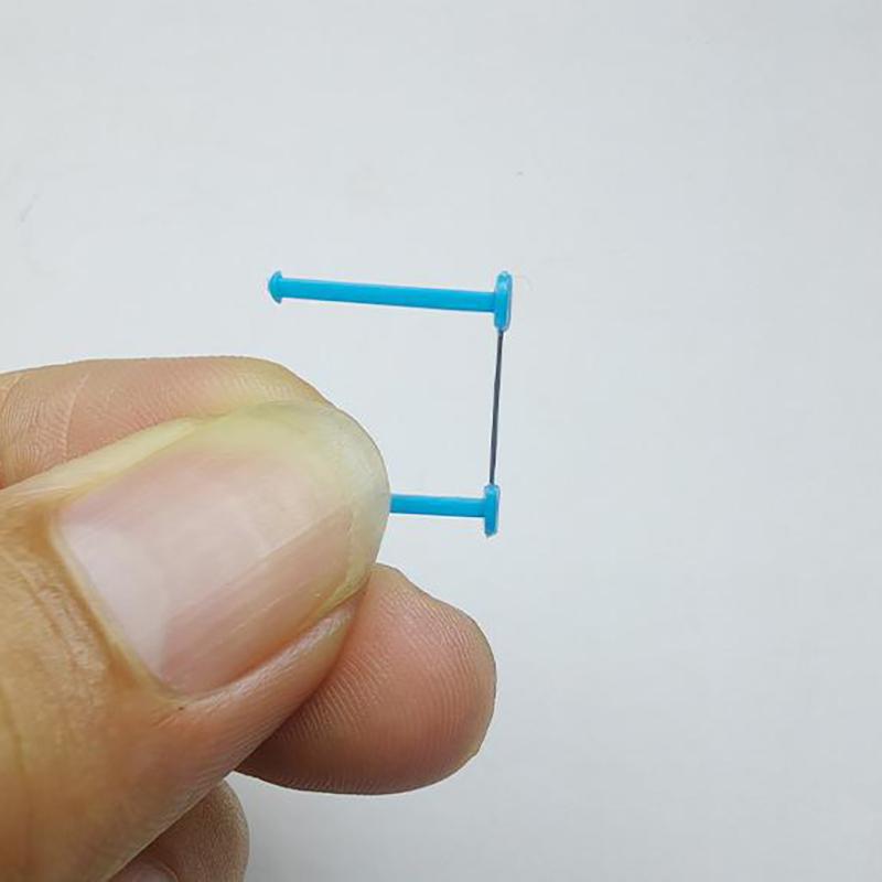 Ingrown Toenail Blue Correction Wire Set Foot Care Professional Treatment Recover Embed Toe Nail Pedicure Straightening Toe Tool