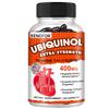 Ubichinol 400 mg Nahrungsergänzungsmittel, Mit Vitamin E, Bioperin, 120 Weichkapseln pro Flasche