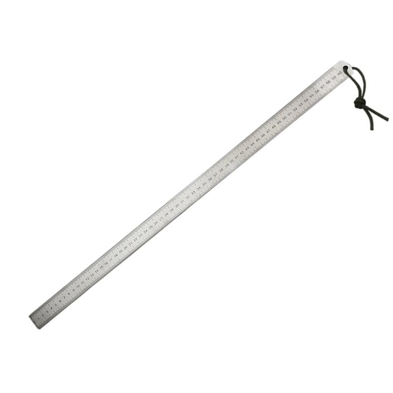 Starke Metalllineale 5 mm Dicke Messwerkzeug Nicht korrosiv Designs für professionelle Konstruktion & Entwurf