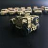Diecast 1:64 Scale Alloy MATV Mine-Resistant Anti-Ambush Armored Vehicle Combat Vehicle Children's Toy Car Decoration Souvenir