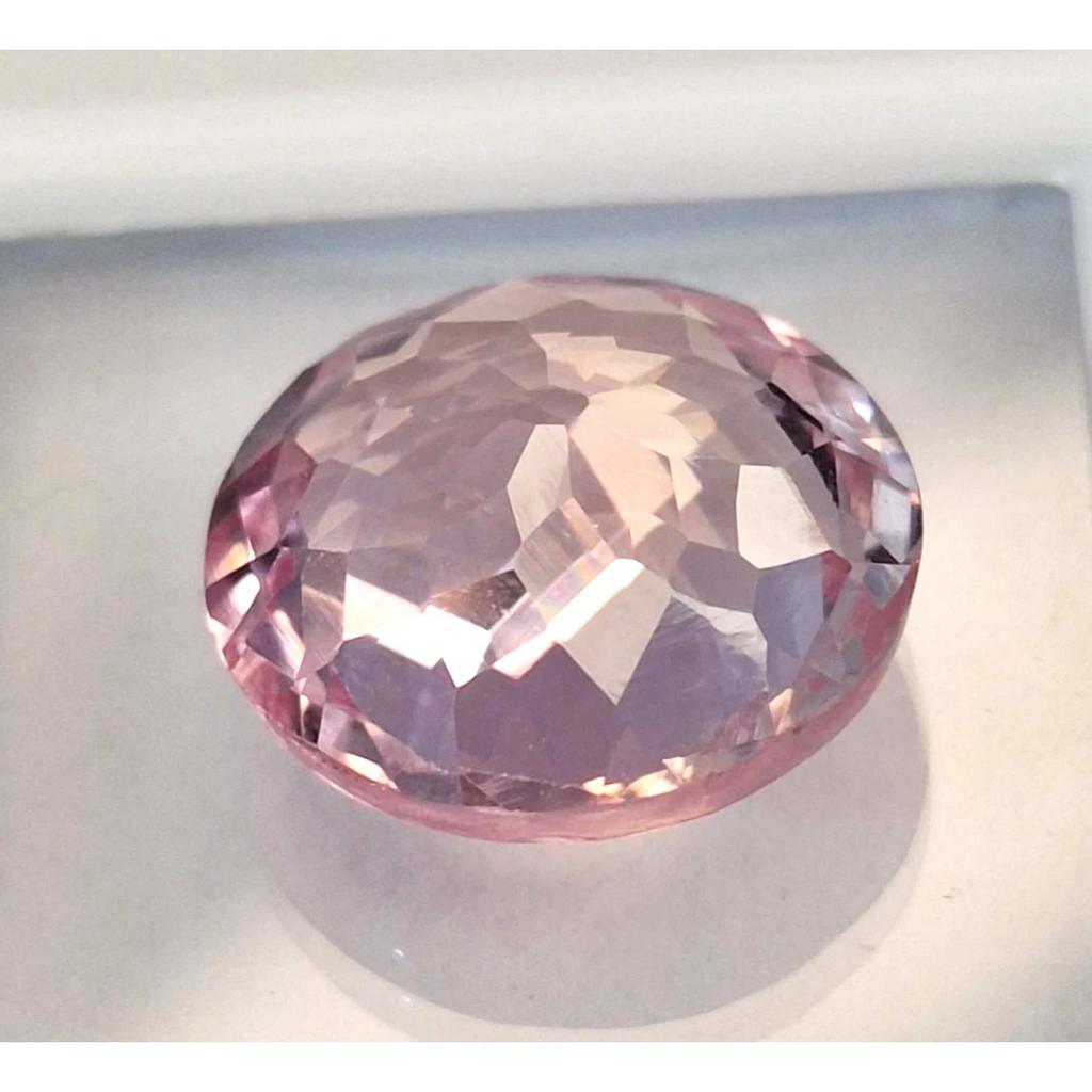 Light Pink Morganite Natural 11-13 Ct Round Cut Fabulous Certified Gemstone