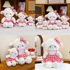 Plush Cherry Sheep Toy With Pp Cotton Filling For Girls And Kids Comfort