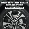 For Renault Austral Kadjar Megane Captur Arkana Dacia Logo Rim Cover 4Pcs 56mm 60mm 65mm Car Wheel Center Hub Cap Stickers
