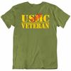 US Marine Corps Veteran Proud USMC Military TShirt 100 Cotton ONeck Summer Short Sleeve Casual Unisexs Tshirt Size S3XL
