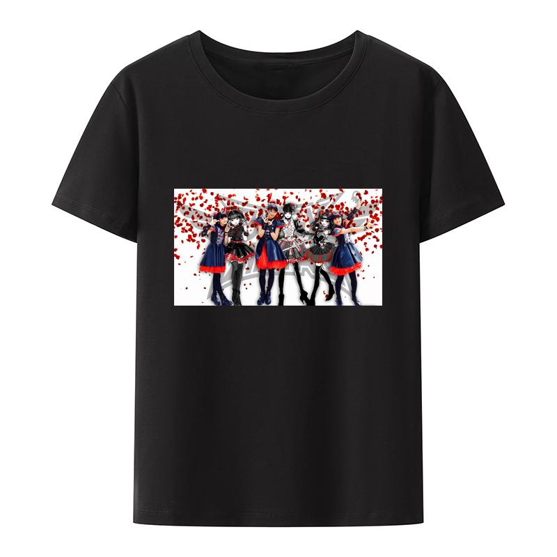 Novinka BABYMETAL Tričko Heavy Metal Elektroakustická kapela Rocková kapela Unisex a ženy Dárek Volný čas Street Hip-hop Módní Tričko