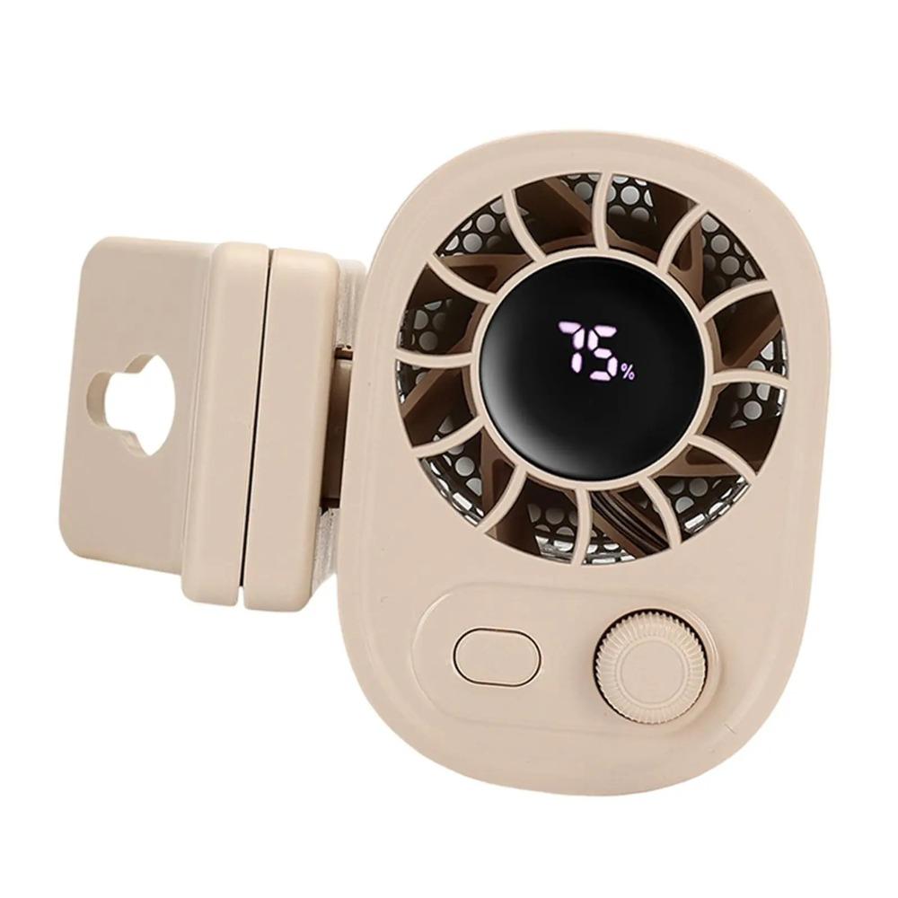 Lightweight Desk Fan Belt Fan USB Rechargeable Versatile Shirt Fan  Outdoor Bedroom  Farm