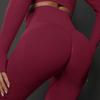 High Waist Seamless Yoga Leggings Women With Butt Lift Effect 90% Nylon 10% Spandex Tight Fit Workout Pants Running Gym