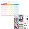 Magnetic Calendar from July 2025 - December 2026, 12x10 Inch Magnetic Calendar Refrigerator Magnets Paper Planner 18 Months