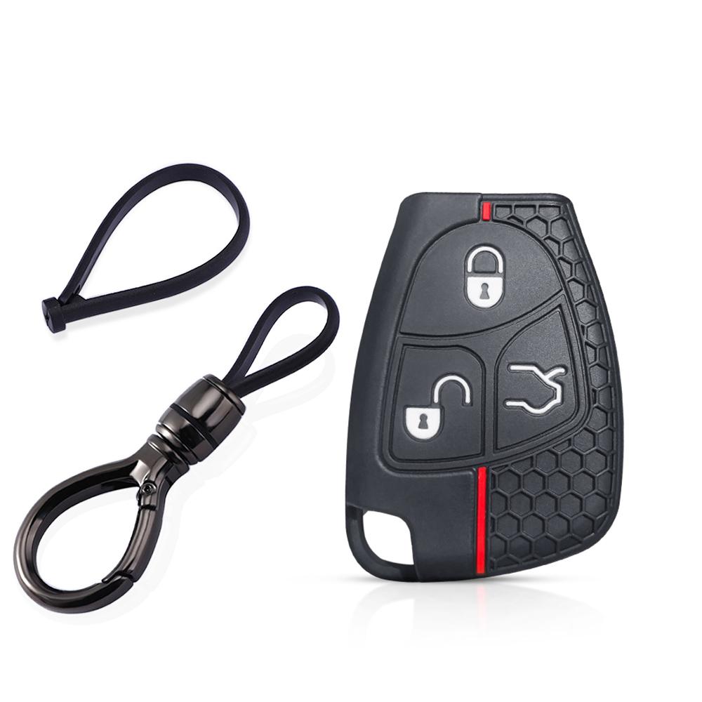 

Для Mercedes-Benz CL55 CL600 CL65 C230 C240 C280 C320 W211 W202 W210 W208 W203 W245 B-класса V180 SLK200 Чехол-накладка для ключа автомобиля