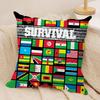 BobS Marley  TThe Wailers Cushion Cover Soft Plush Fabric DoubleSided Printed Sofa Cushion Cover for All Seasons Home Decor
