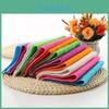 Fiber Double Layer Dish Towel With Oil Resistant Absorbent Non Shedding For Kitchen Cleaning