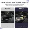 For GMC 2018-2025 Terrain Center Console Storage Box Armrest Secondary Car Organizer Storage Coin Holder Tray ABS Accessories