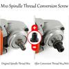 Angle Grinder Adapter, M10 To M14/M16 Easy To Install Quick Replacement Polishing Machine Interface Thread Converter