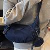 Large-capacity Denim Bag, Casual Crossbody Bag, College Student Commuting Tote Bag