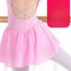 Kids's Dance Clothes, Dance Skirts, Short-sleeved Ballet Skirts, Body Clothes, Girls' Practice Clothes, Performance Clothes