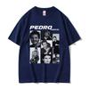 Pedro Pascal Classic Actor Print T Shirt Unisex Fashion High Quality Cotton Tshirt 90s Vintage Short Sleeve Tshirt Top