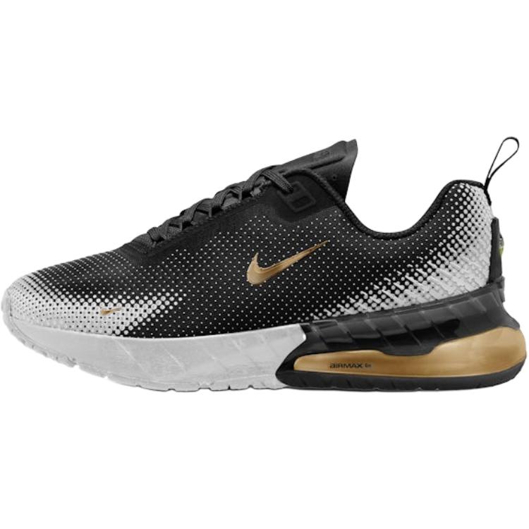 

New Nike Air Max Phoeni Low top Kids Running Shoes Black White Gold Unisex HF7052-007 36.5