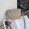 Geantă Crossbody din Piele Top-Grain pentru Femei 2026: Geantă mică de umăr convertibilă, Organizator esențial pentru navetă, Se potrivește pentru Phe
