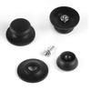 6pcs Black Plastic Pot Lid Handle for Cookware Replacement Fits Most Pan Lids Kettles and Saucepan Lids 6.2x4.5x3.2cm