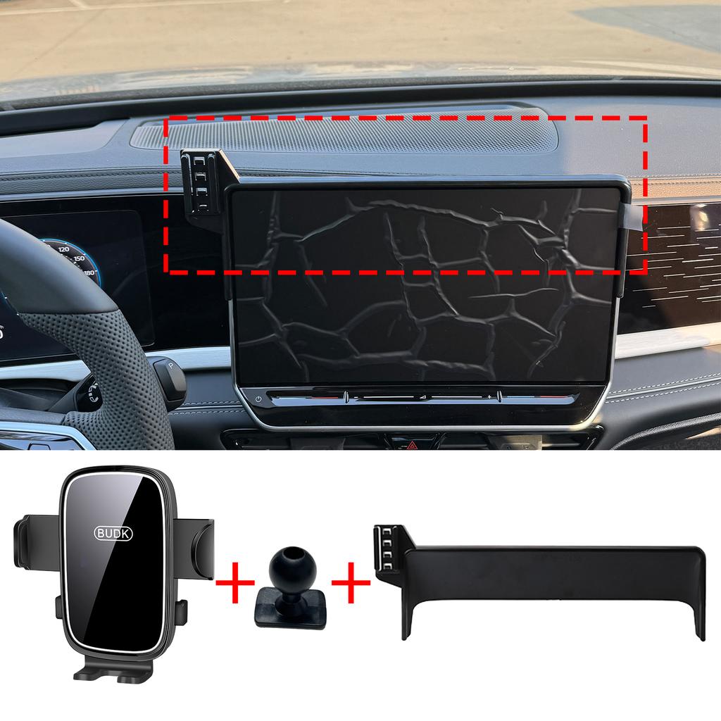 Mobile Phone Holder Fit for Cupra Terramar 2024 2025 2026 12.9" inch 5H Facelift Navigation Stand Auto GPS Bracket Accessories