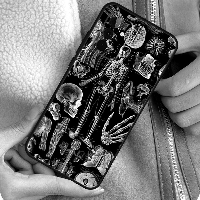 Medical Human Anatomy Phone Case For Samsung Galaxy A15 A25 A35 A55 A54 A34 A14 A13 A33 A53 A12 A32 A52 A71 A51