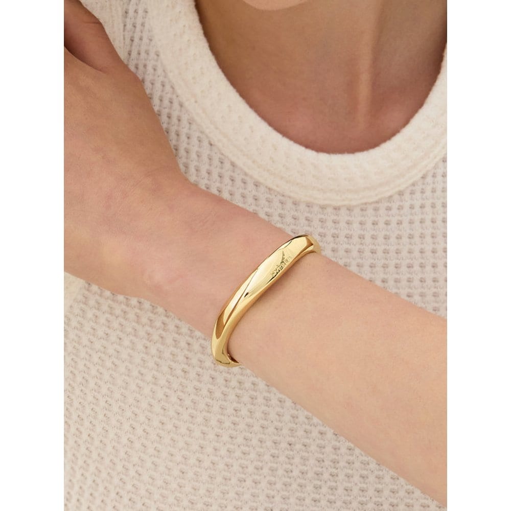 

Champagne Moon (Y) Chunky Cuff Bangle Hl2B56224Yb M
