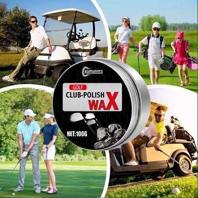 Cire Polish Professionnelle pour Clubs de Golf - Élimination Rapide des Rayures et de l'Oxydation, Redonne un Lustre Miroir, Club en Alliage d'Aluminium