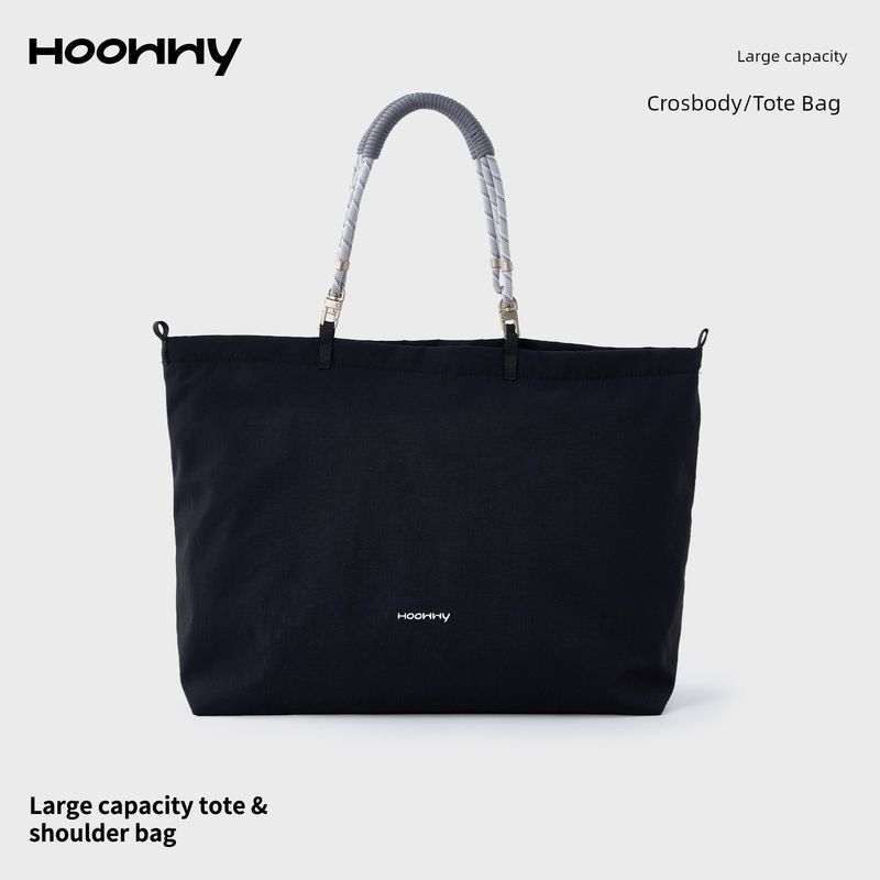 

Hoowwy Crossbody Bag Women Large Capacity Tote Bag Shoulder Bag Men s Hobo Bag Commuter Bag Travel Travel Storgage Bag Black (with handle)