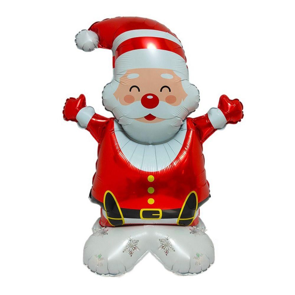 Santa Claus/Snowman/Xmas Tree 3D Santa Claus Balloon  Home Decor