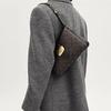 Coach Eliza Shoulder Bag 25 Classic Monogram Non-Detachable Shoulder Strap Clasp Handheld Shoulder Bag Synthetic Leather Medium CP005-IMAA8