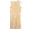 BURBERRY Check Pattern No sleeve one piece 40 beige Sanyo Shokai Women Used