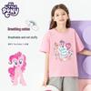 Дитяча бавовняна футболка з коротким рукавом My Little Pony для дівчаток