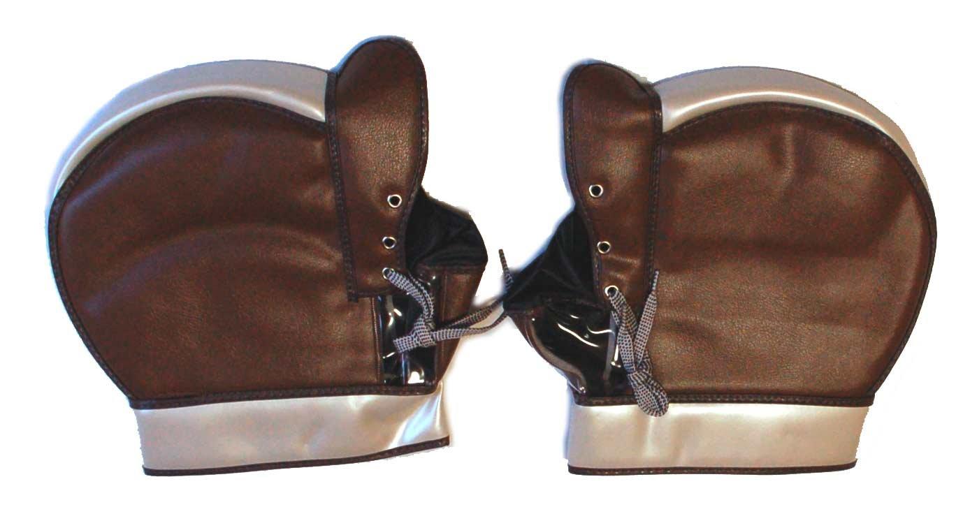 

Okubo Manufacturing Maruto Steering Wheel newF-1 Cover, Brown, F1-3000