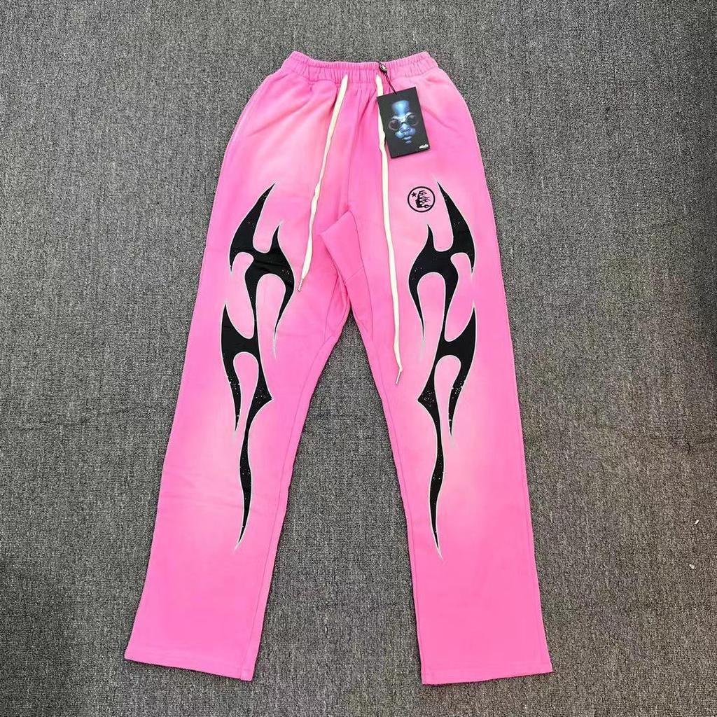 24FW Amerikanischer Retro Hellstar Studios Unisex Hoodie & Jogginghose