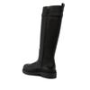 Salvatore Ferragamo Ferragamo Ryder Knee Length Leather Boots Black