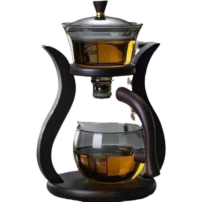 Lussuoso Infusore da Tè Automatico Magnetico in Vetro Borosilicato