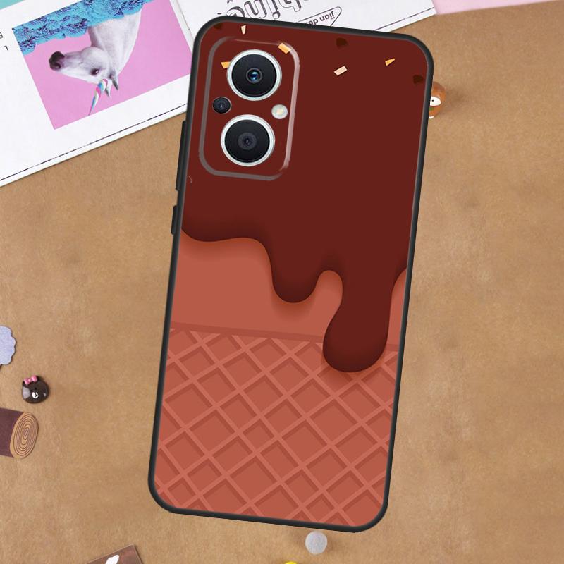 Chocolate Bar Case For OPPO Reno 4Z 5Z 8T 10 11 Pro 11F 5 6 7 8 Lite OPPO Find X5 X6 Pro X2 X3 Neo Cover