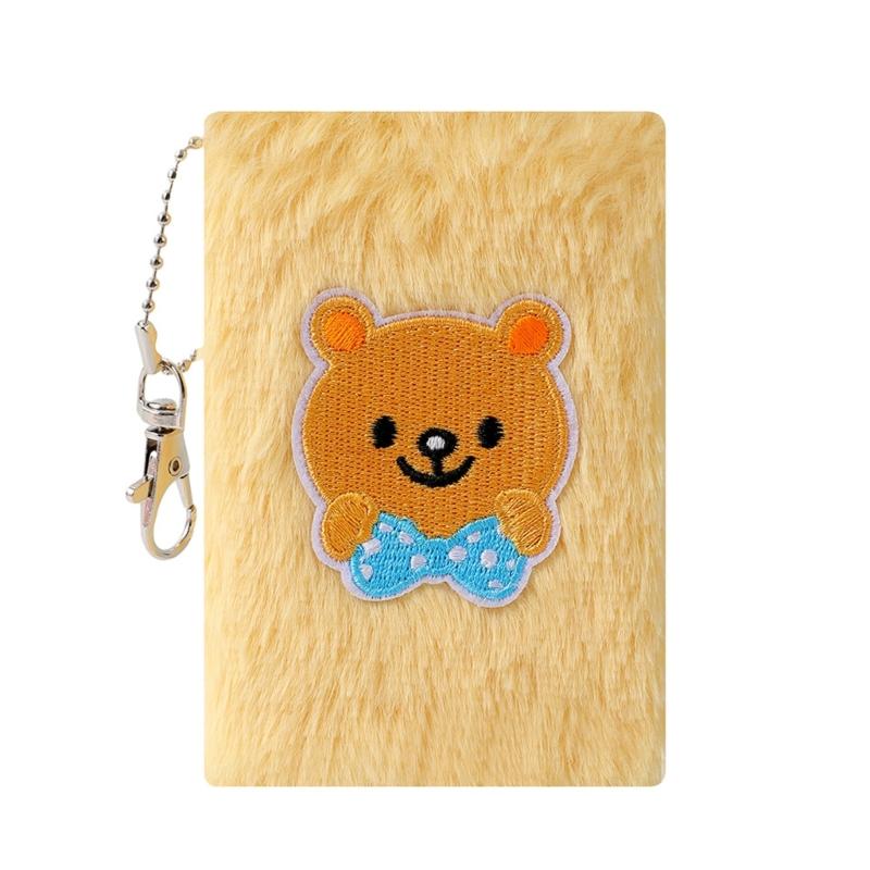Mini Plush Writing Pad Ergonomic Pocket Notebook Recycled Paper Notepad For Office School Essential
