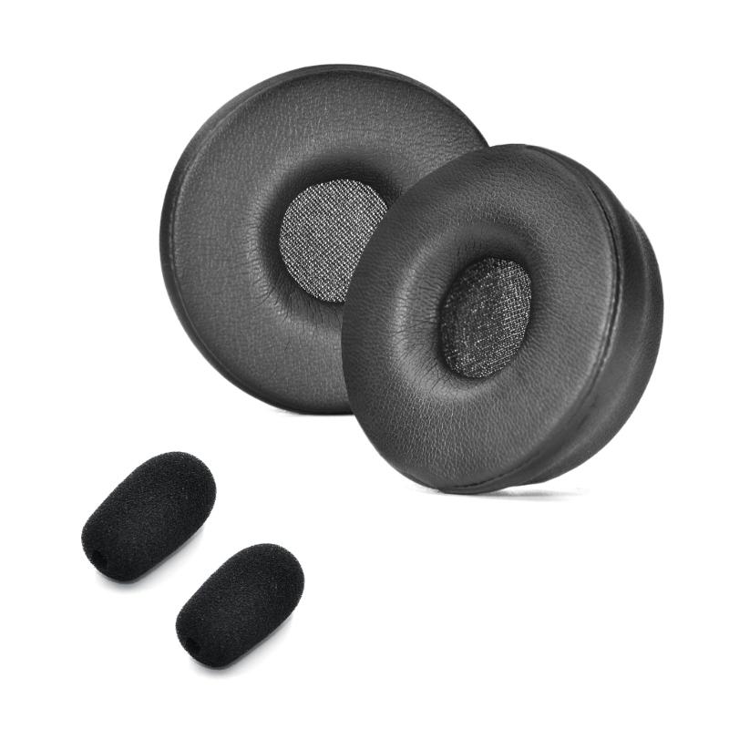 

Premium Replacement Ear Cushions Mic Windshield for Engage55/65/75 Headsets for Enhances Comfort and Noise Isolation 1
