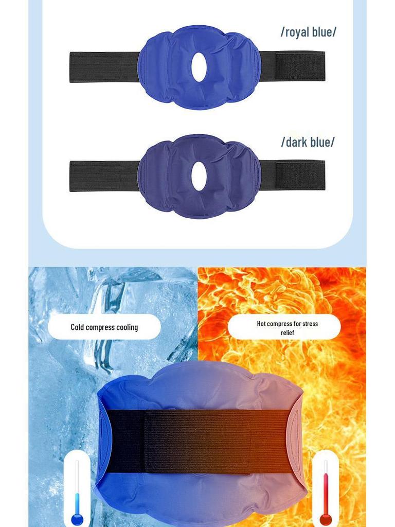 Reusuable Gel Ice/Heat Knee Support Wrap